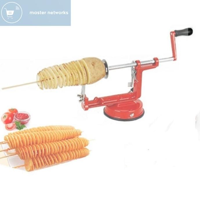 

Spiral Potato Slicer Alat Pengiris Pemotong Kentang Original