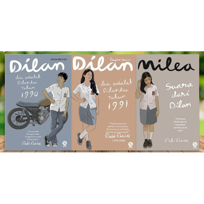 PAKET 3 NOVEL DILAN ORIGINAL