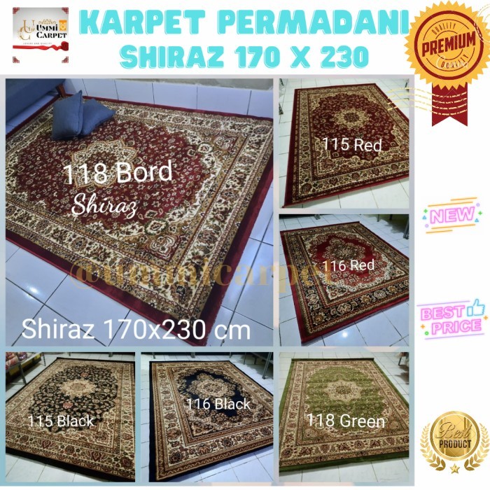 Karpet permadani semi turki 170x230 karpet lantai ruang tamu murah