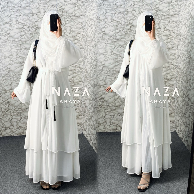Murah Kamila Abaya Abaya Outer No Furing Free Pashmina Kancing Cetit Atas Bawah Abaya Dubai Abaya