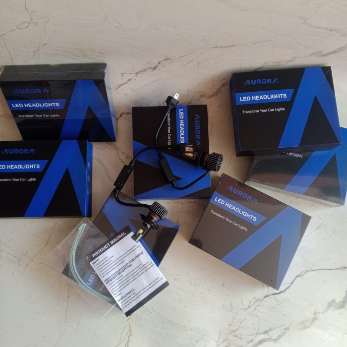 Lampu LED H7 headlight Bulb Aurora G10 original Mobil Fiesta BMW Mercy Mercedes Volvo Mazda 3 6 CX7