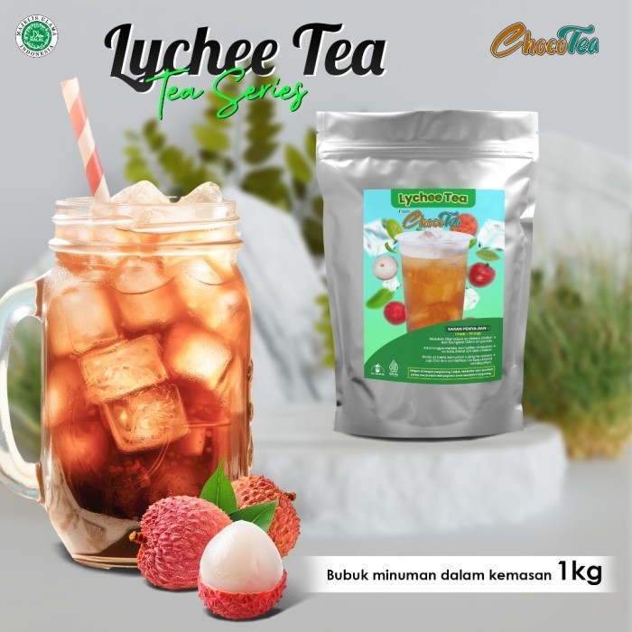 

TERLARIS BUBUK MINUMAN RASA LYCHEE TEA 1KG / SERBUK SEDUH ANEKA RASA / ICE SHAKE ES KEKINIAN /