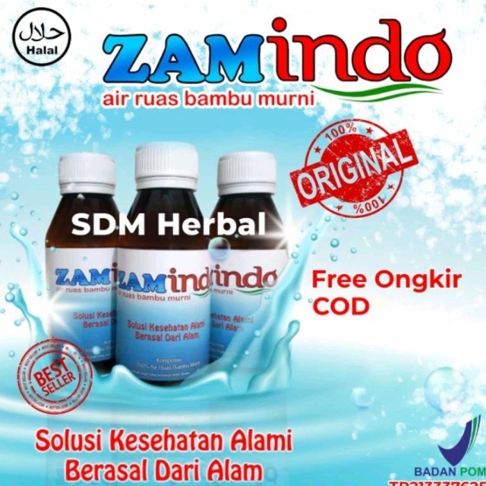 

TERLARIS AIR RUAS BAMBU ZAMINDO HERBAL ALAMI MURAH!!! MURAH