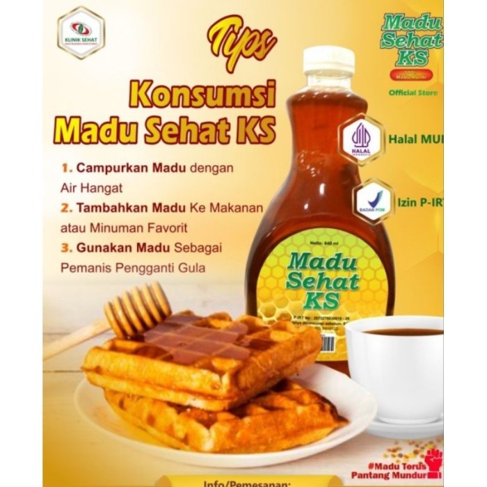 

TERLARIS MADU SEHAT KS 640 ML PROMO 3.3 MURAH!!! MURAH