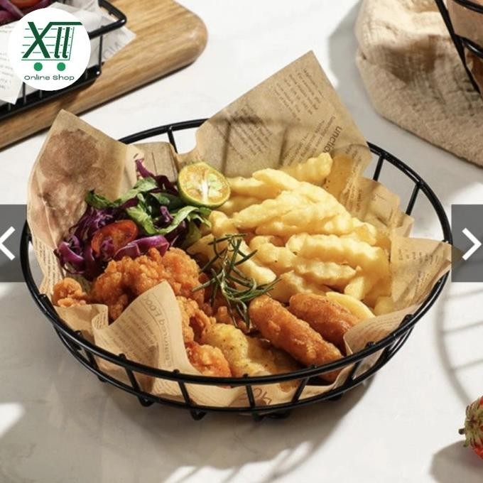 

Yakima French Fries Holder Basket 20X4 Keranjang Bulat Kentang Goreng Original