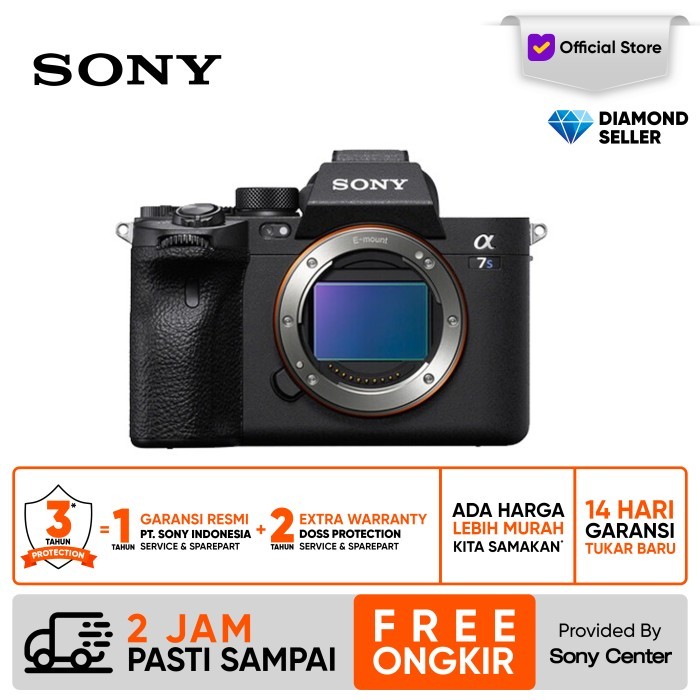 Sony A7S Iii Body Only / A7Siii / A7Sm3 / A7S Mark3 / A7S Mark Iii