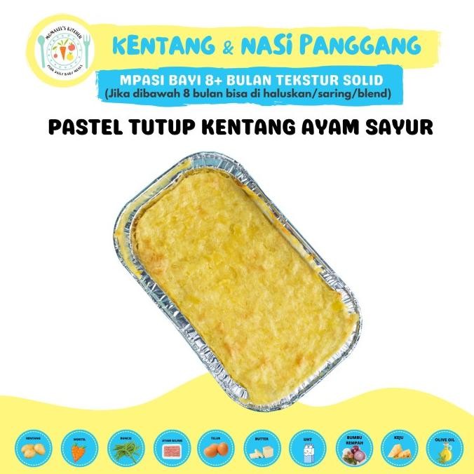 

Pastel Tutup Kentang Ayam Sayur (Mpasi Frozen) Original