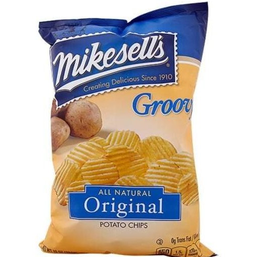 

Mikesell'S Mikesells Kettle Cooked Potato Chips Snack Snek Kentang Original