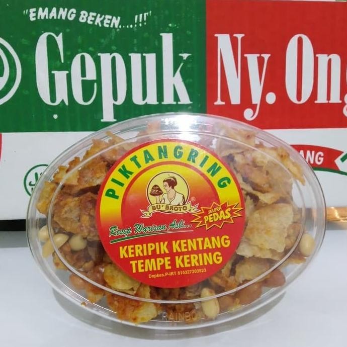 

Piktangring Keripik Kentang Tempe Kering Bu Broto Bandung Best Seller Original