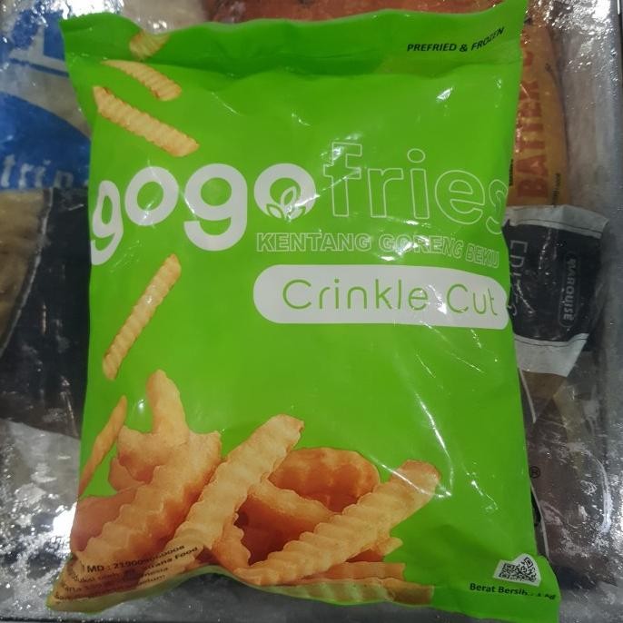 

Kentang Gogo Crinklecut 1Kg Original