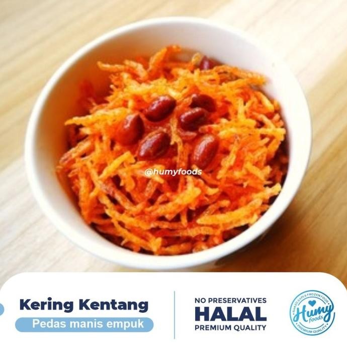 

Kering Kentang Mustofa Pedas Manis (200Gr) Tanpa Pengawet Gurih Enak Original