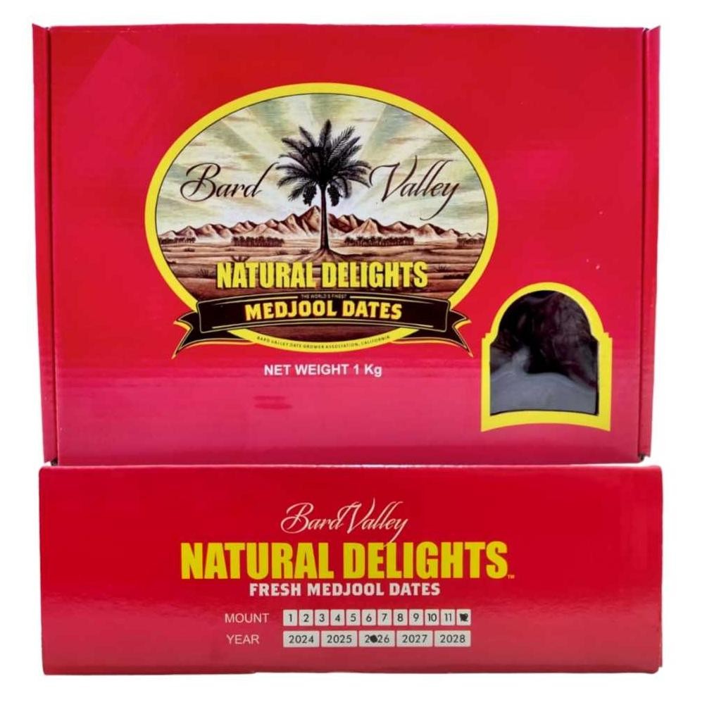

Kurma Medjool Natural Delights Kemasan Dus 1kg