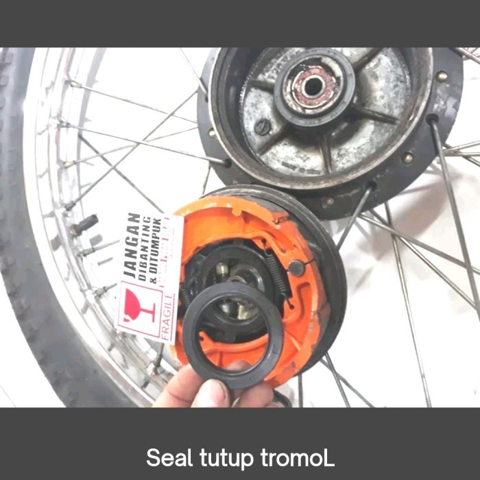 Seal Tutup Tromol Depan Suzuki Ts125 Sil Tutup Tromol Suzuki Ts125 Seal Kampas Rem Suzuki Ts125 Seal