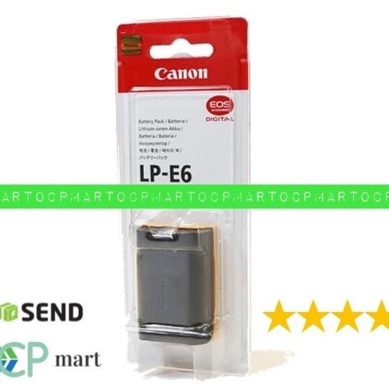 Terbaru Baterai Canon LP-E6 Battery Canon LPE6 60D 70D 80D 5D mark II 6D 7D