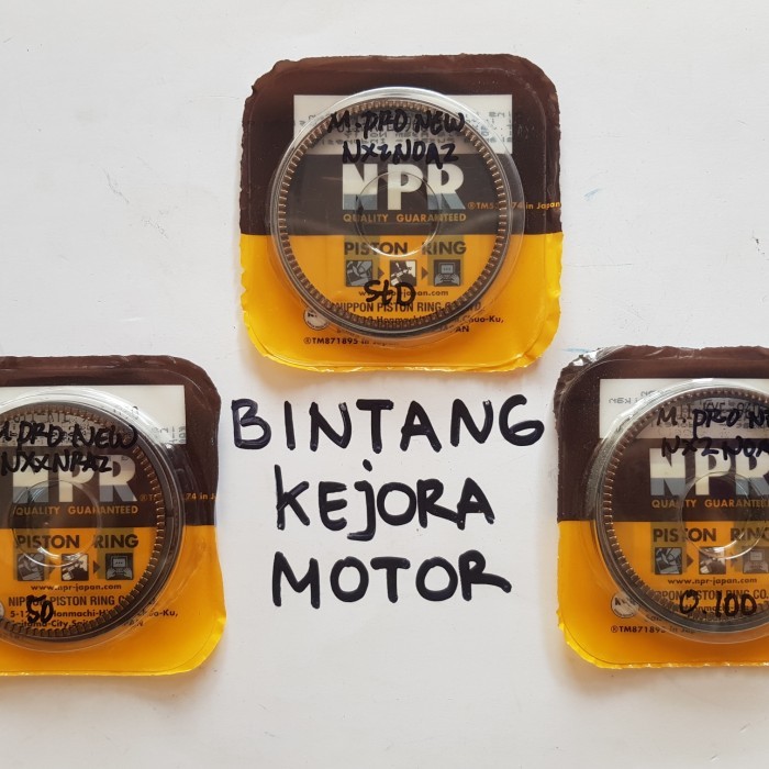 Ring Seher Ring Piston Piston Ring Megapro New Oversize Stndar 50 100 Termurah Langka