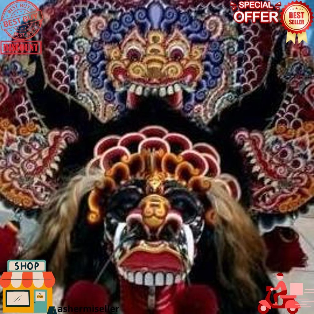 

Bisa Cod Cuci Gudang Barongan Rampak Telon Jamang Cat Air Brush Bonus Kemul Panjang Dan Pentul Tinggal Pakai Ukuran Anak Promo Barongan Plipit Romo Mainan Anak Barongan Anak Sd Brongan Plipit Premium / Barongan Spon Caplok Kain Panjang / Barongan Ponorogo
