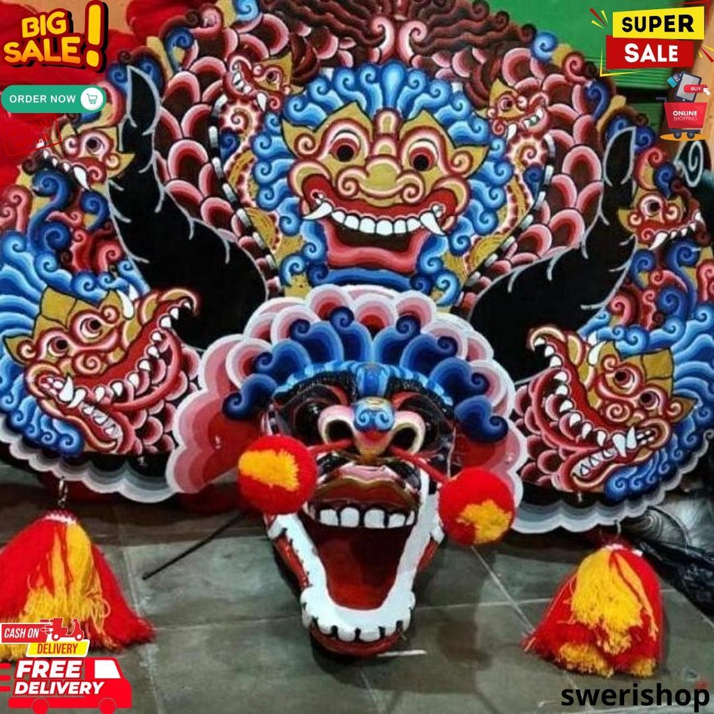

Bisa Cod Cuci Gudang Barongan Rampak Telon Jamang Cat Air Brush Bonus Kemul Panjang Dan Pentul Tinggal Pakai Ukuran Anak Promo Barongan Plipit Romo Mainan Anak Barongan Anak Sd Brongan Plipit Premium / Barongan Spon Caplok Kain Panjang / Barongan Ponorogo