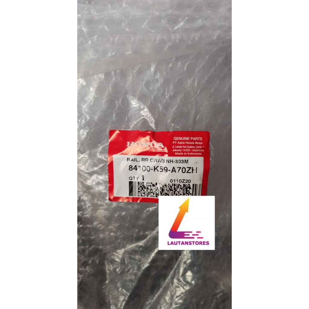 84100-K59-A70Zh Behel Jok Vario 125 150 Fi Led 2018 Hitam Dof Termurah Langka