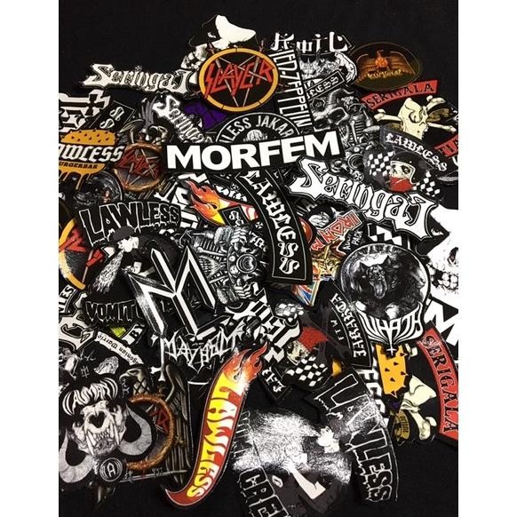 

COD (VOL I) 32PCS STICKER STIKER LAPTOP TEMPELAN BAND MUSIK SERINGAI LAWLESS MATERNAL BLACKSABBATH LED ZEPPELIN MORFEM GHOST IRON MAIDEN STIKER STICKER AESTHETIC UNOFFICIAL ic-98