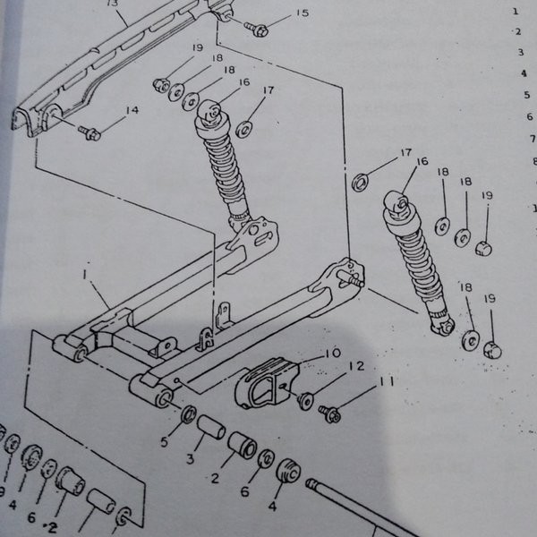 Copy Buku Part Katalog Rx King 1995 Termurah Langka
