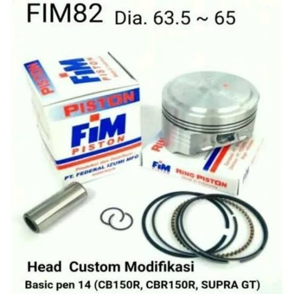 Original Piston Fim Fim82 Pen 14 Bahan Mentah Diameter 63.5 64 64.5 65 63.5Mm 64Mm 64.5Mm 65Mm Crf V