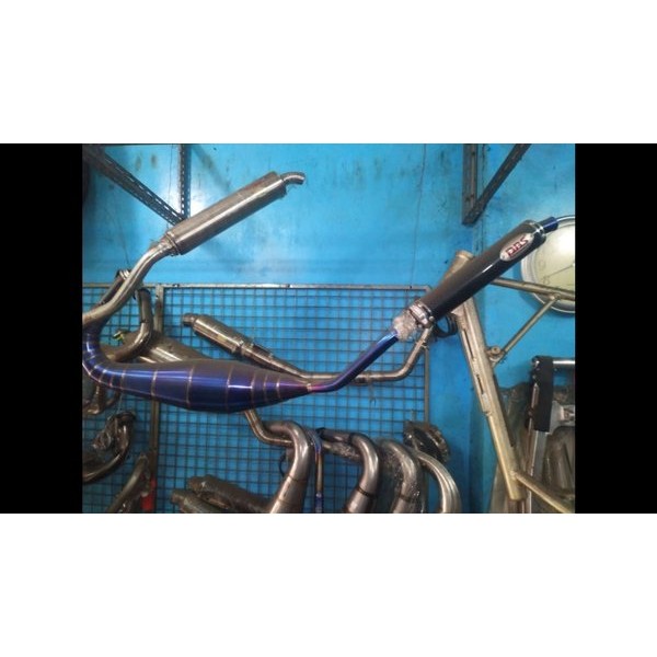 Dbs Racing Big Volume Silencer Carbon Kiri Perut Titanium Original Thailand Ori Asli Ninja Rr Zigsaw