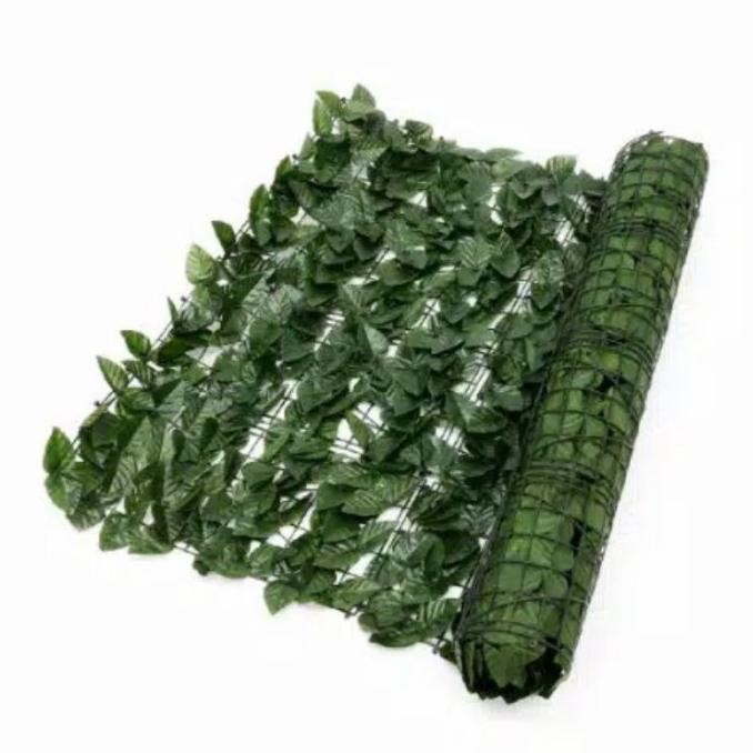 DAUN RAMBAT 1 Roll 1 x 3 METER DEKORASI DINDING BUNGA PLASTIK TANAMAN