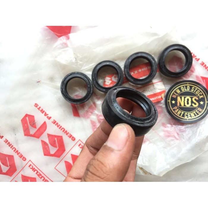 Karet Seal Sil Shockbreaker Shock Shok Skok Depan Suzuki Rc80 Rc100 Rc Termurah Langka