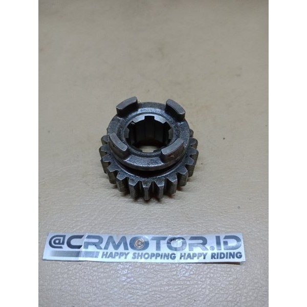Gigik Ger Gear Gigi Rasio Transmisi Gearbox Gigi As Gear Nomor 5 Yamaha Vixion Old Lama Mata 22T Ori
