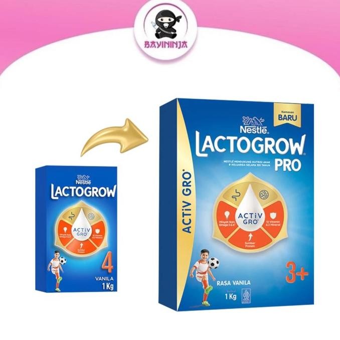 Murah Lactogrow 4 Vanila Susu Box 1 Kg