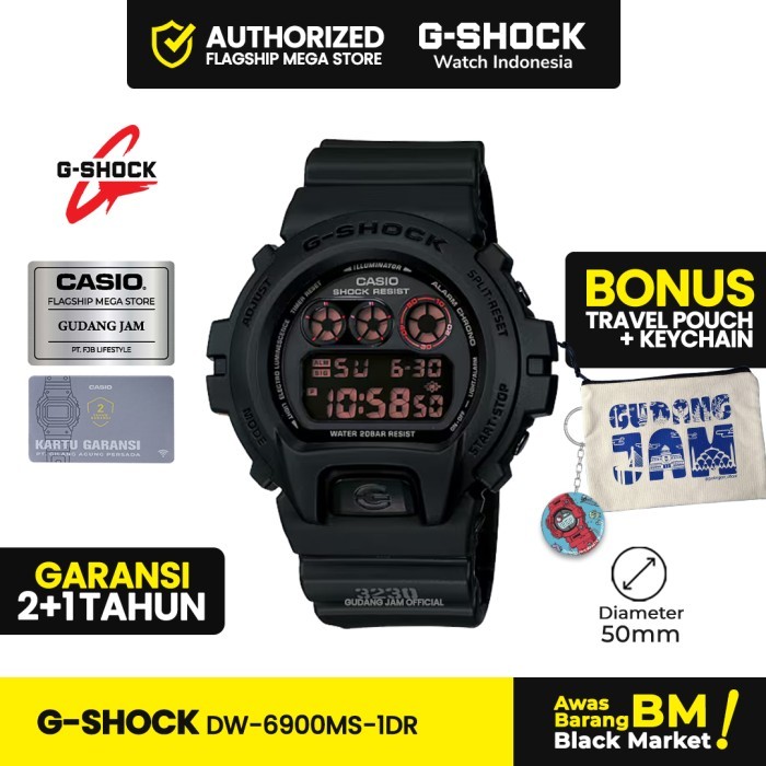 G-Shock Gshock Dw-6900Ms-1Dr Dw-6900Ms Dw-6900 Dw6900Ms
