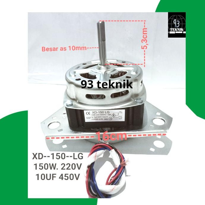 Ori - DINAMO PENCUCI MESIN CUCI LG 2 tabung Termurah