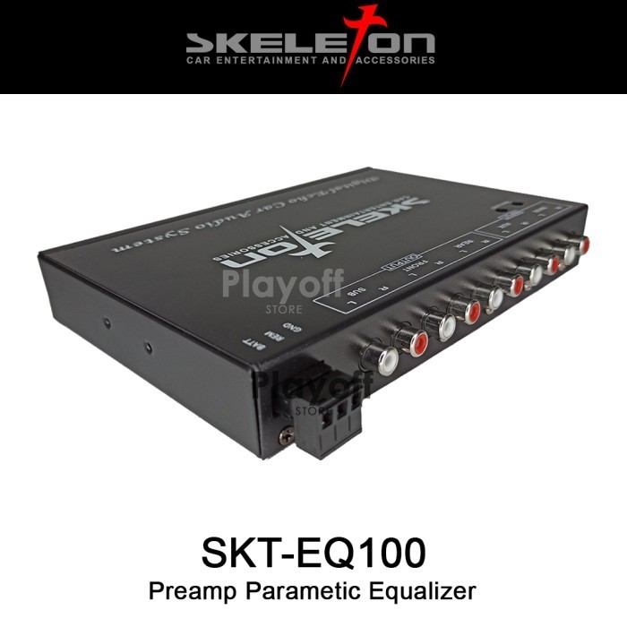 PREAMP PARAMETRIC EQUALIZER KARAOKE MOBIL SKELETON