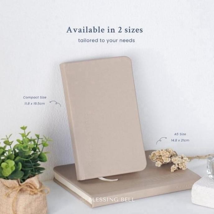 

Blessing Bell Quiet Time Journal | Gratitude/Devotion Journal | Buku Saat Teduh L67J