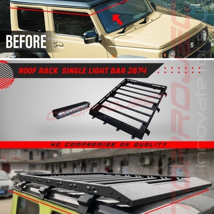Otoproject - Roof Rack Jimny Jb74 Rhino Style | Rak Atap Jimny JB74