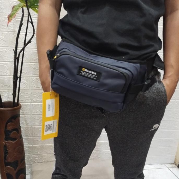 Tas Pinggang President Original Waistbag Pria Store_Harsen