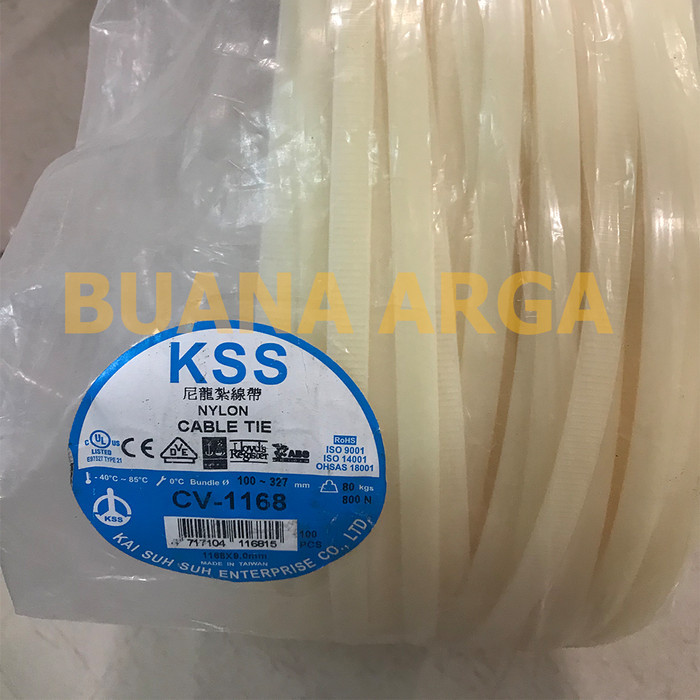 

KSS Kabel ties CV-11689MM/cable tie KSS CV-1168 9mm
