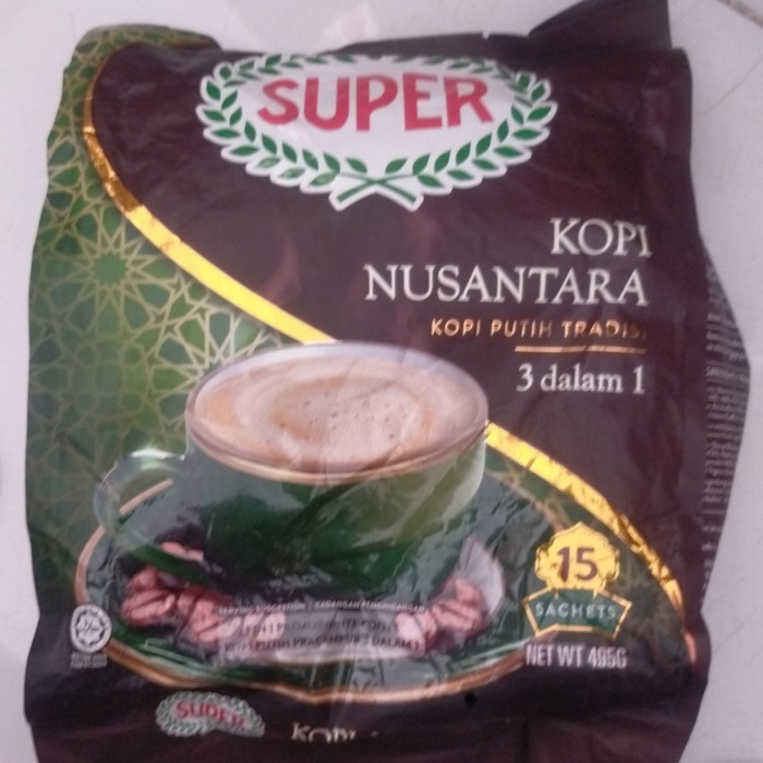 

Ready - Coffee Super Kopi Nusantara Kopi Putih Tradisi 3In1