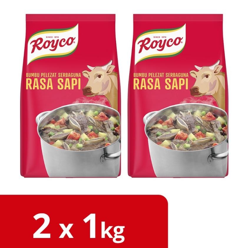 

Royco Bumbu Yedap Raa Api Pouch 1G Twin Pa