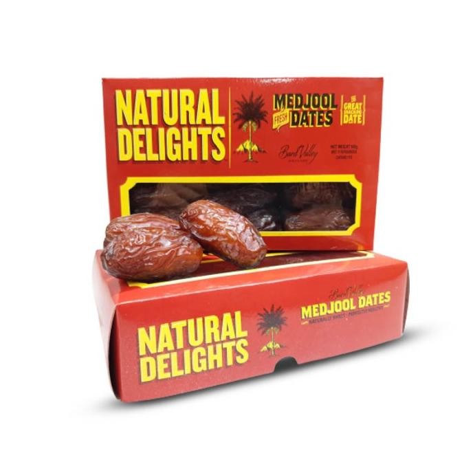 

Original Kurma Medjool Natural Delights Premium 500Gr - Medjool Jumbo Mawarmerahhhhh