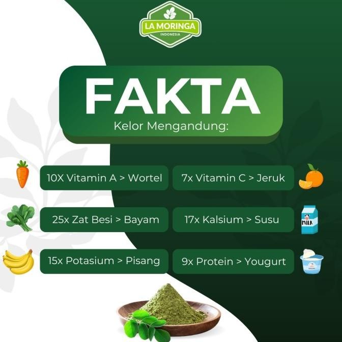 

TERBARU PAKET BUNDLING: KELOR ENERGIZER | BISKUIT SEHAT (HEALTHY SORGHUM RAISIN) + TEH KELOR (MORINGA DRIP TEA) |BRAND : LA MORINGA !!!!!