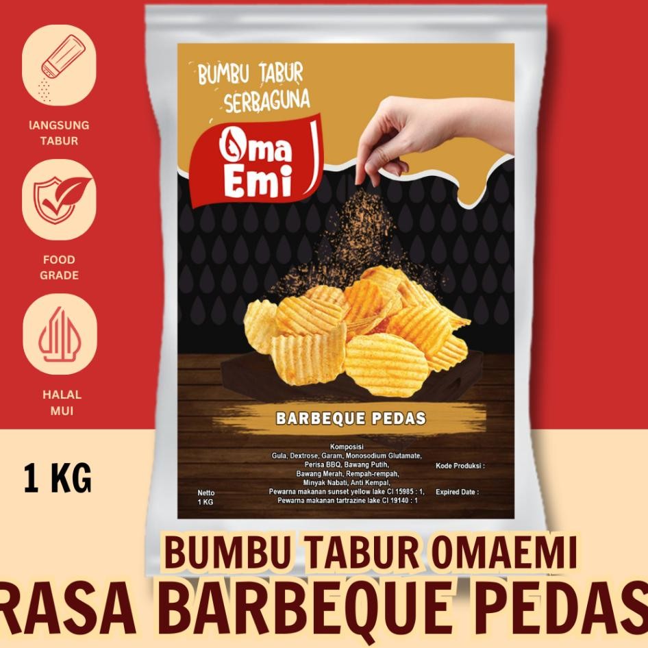 

Bumbu Tabur Bbq Peda 1G
