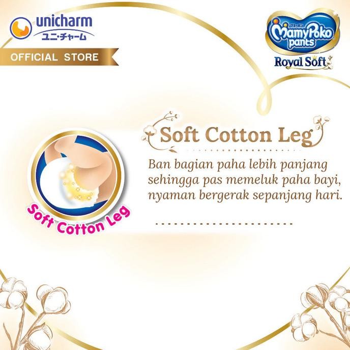 || PROMO POPOK BAYI / PAMPERS ~`~ Mamy Poko Royal Soft Pants M42 / L34 / XL30 / XXL 24 ||~~~
