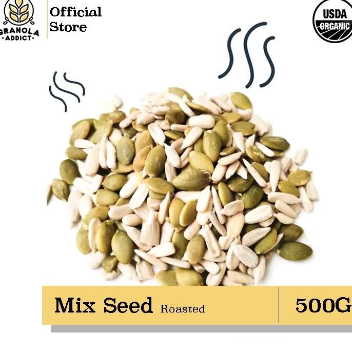 

Granola Addict Roated Unflower Pumpin Eed Uaci Labu Panggang G