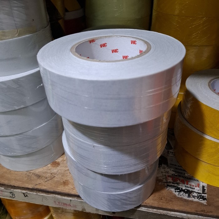 3M stiker reflective 610-scothlite putih 48mm x45meter