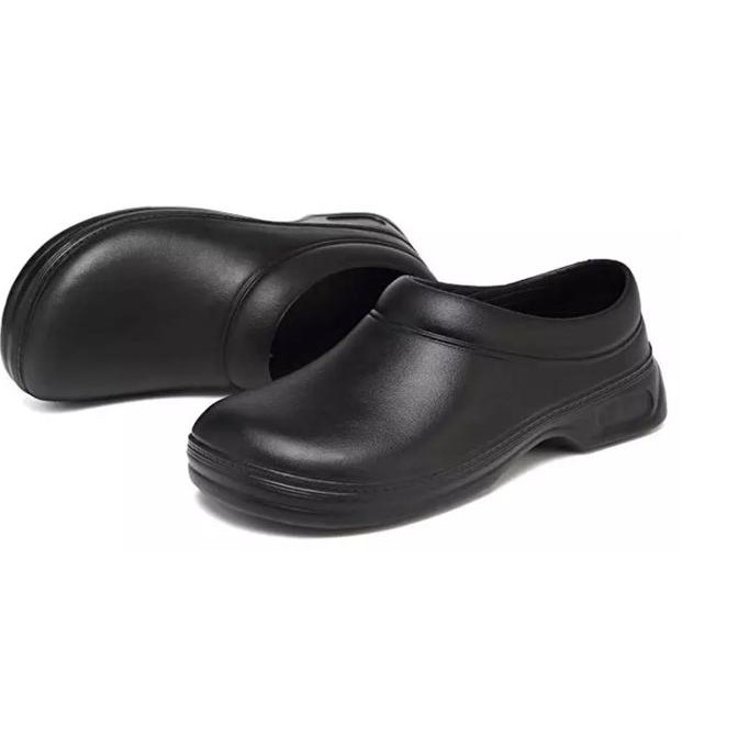 WAKO Chef Shoes Sepatu Chef Anti Slip Nyaman - Hitam