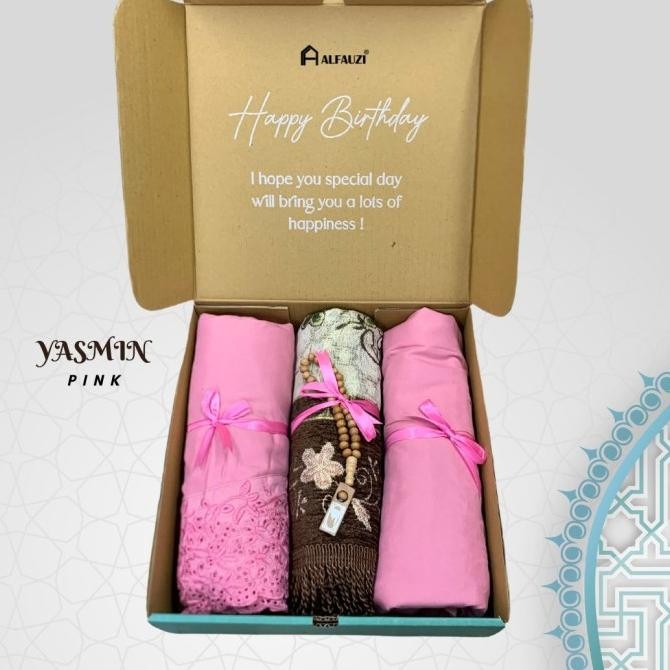 

[Best Seller] Gift Mukena Set Sajadah Yasmin I Hampers Ramadhan Original Dan Terpercaya