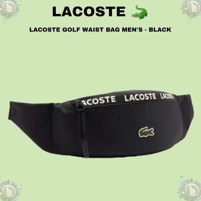 Lacoste Golf Waist Bag Men'S - Black Original Babaproject72