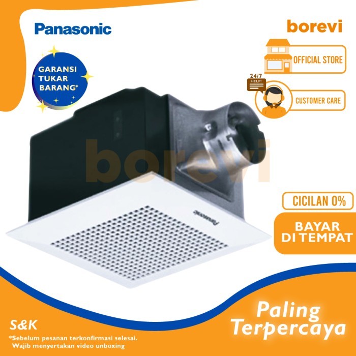 Panasonic Fv 24 Cdun Fv 17 Cdnu Exhaust Fan Sirocco Kipas Angin Hisap Fv24cdun 24cdun Fv17cdnu