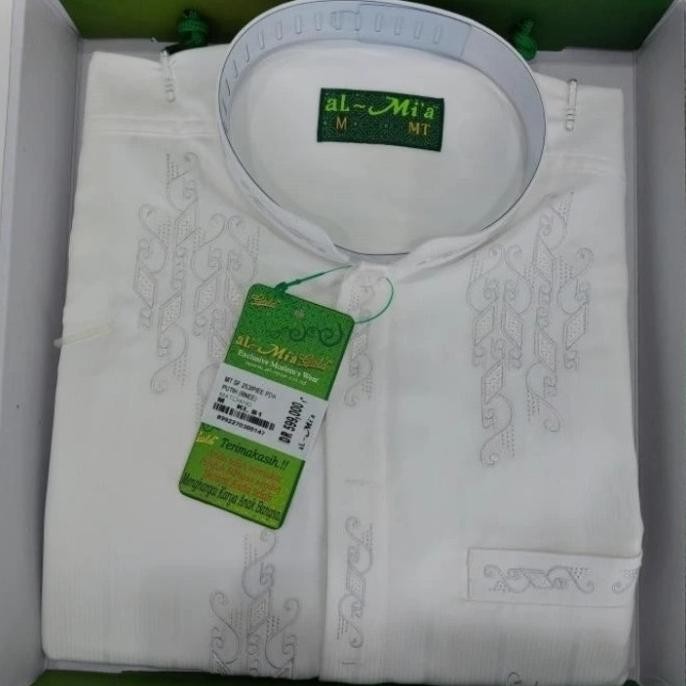 Baju Koko Almia Lengan Pendek-Koko Almia 100 % Original Fashion Pria Store_Marudut